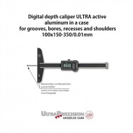 독일 ULTRA (홈,구멍,오목한 부분을 위한) 깊이 측정 디지털 캘리퍼스 100/150